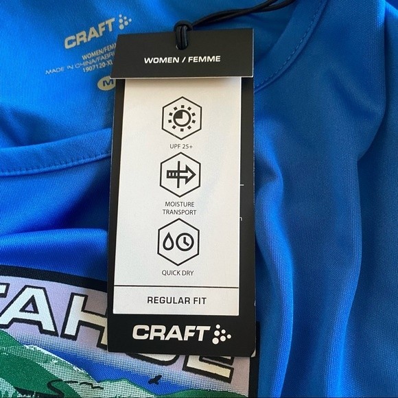 Craft Running Limited Edition T-Shirt Women’s Size M - Picture 6 of 10